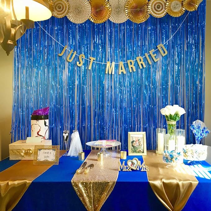Foil Fringe Curtains Party Decorations - Image 8