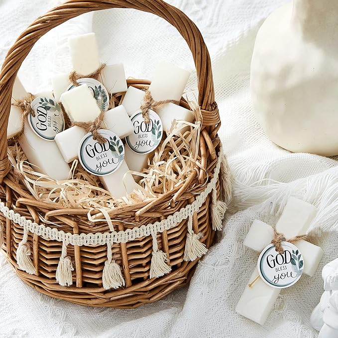 50 Pcs Cross Soap Baptism Favors, Baby Baptism Favor Scented Soap First - Image 5