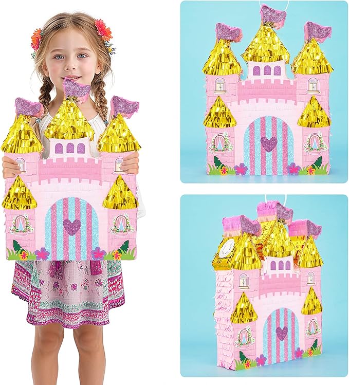 WERNNSAI Princess Castle Piñata - Image 5