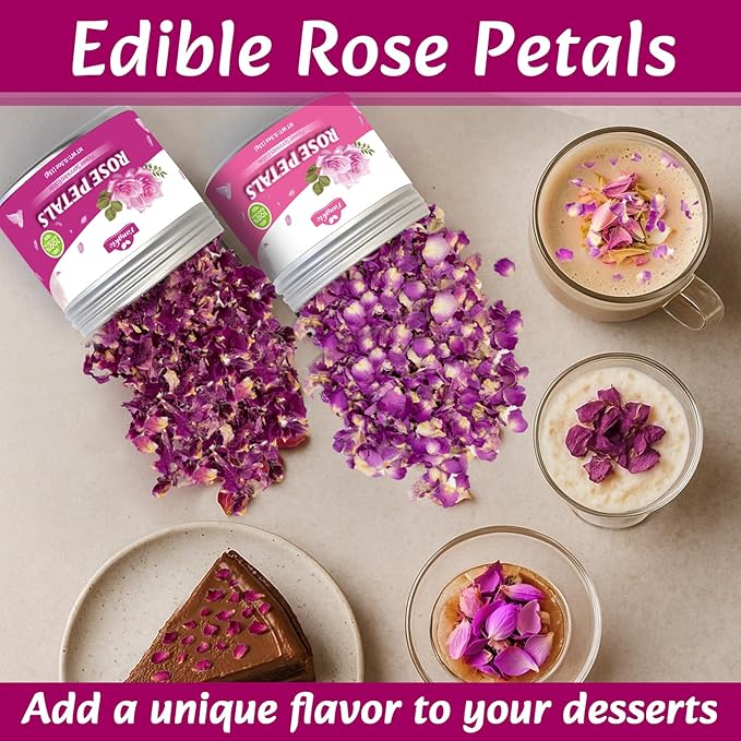 Fangkic Edible Rose Flower Petals - Image 5