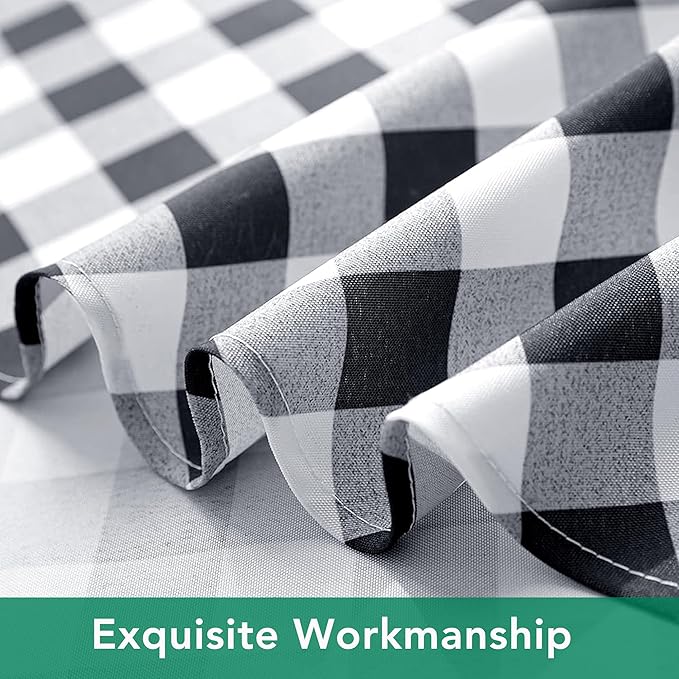 Biscaynebay Fabric Square Tablecloths 60x60 Inch, Wedding and Parties, etc - Image 7