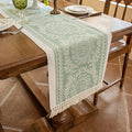 Table Runners 63 Inches, Waterproof Boho Table Runner by UWWGKK
