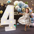 imprsv 3FT Marquee Numbers, Light Up Numbers by Letsmakeitimpressive