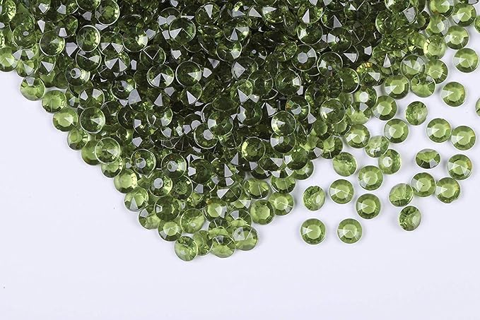 1000pcs/ Pack Wedding Table Acrylic Diamond Scatter Crystals Confetti Acrylic by WelcometoGintoaria