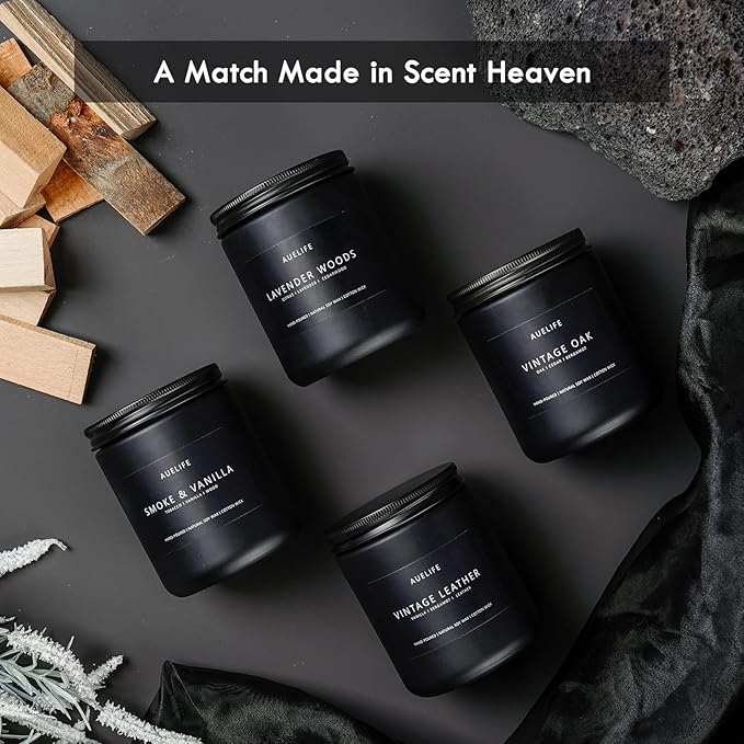 Scented Candles Set | Gifts for Men - Image 5