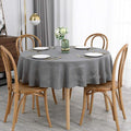 maxmill Lux Faux Linen Tablecloth by maxmill
