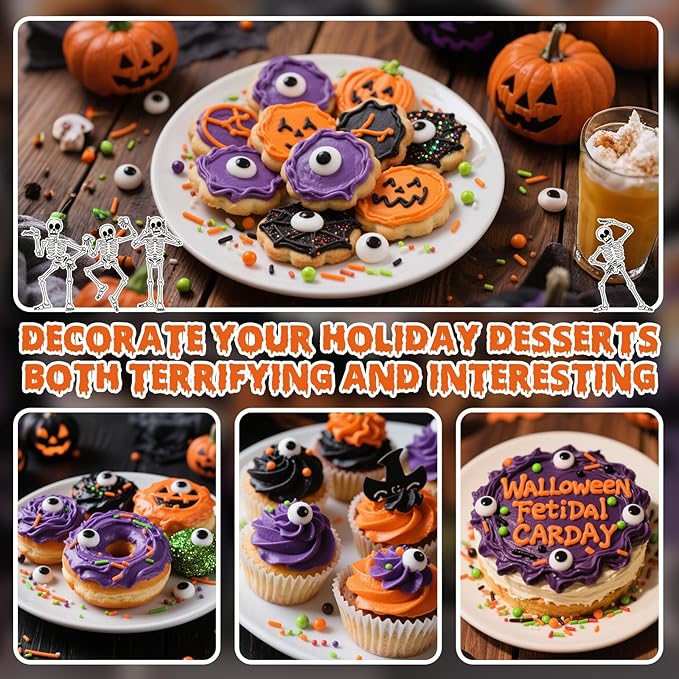 Edible Halloween Sprinkles, 130g/4.58ounce, Monster Sprinkle Perfect - Image 5