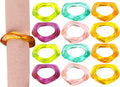 Set of 12 Epoxy Resin Napkin Rings by ALPHALivingHOME