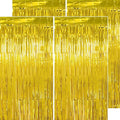 Christmas Decorations Gold Streamers Thicken 4 Pack 3.2 x 8.2 FT by PatiCool