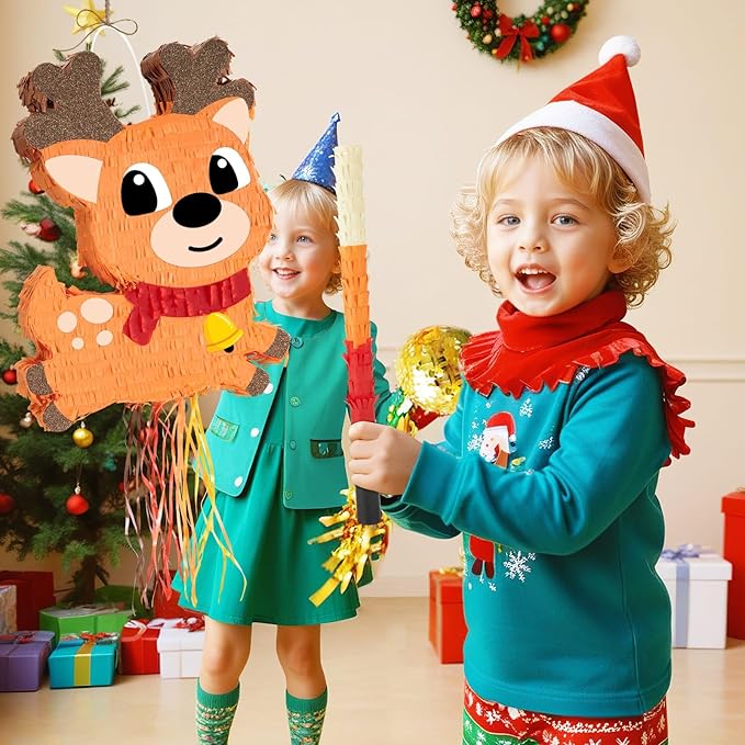WERNNSAI Christmas Reindeer Pinata - Image 6