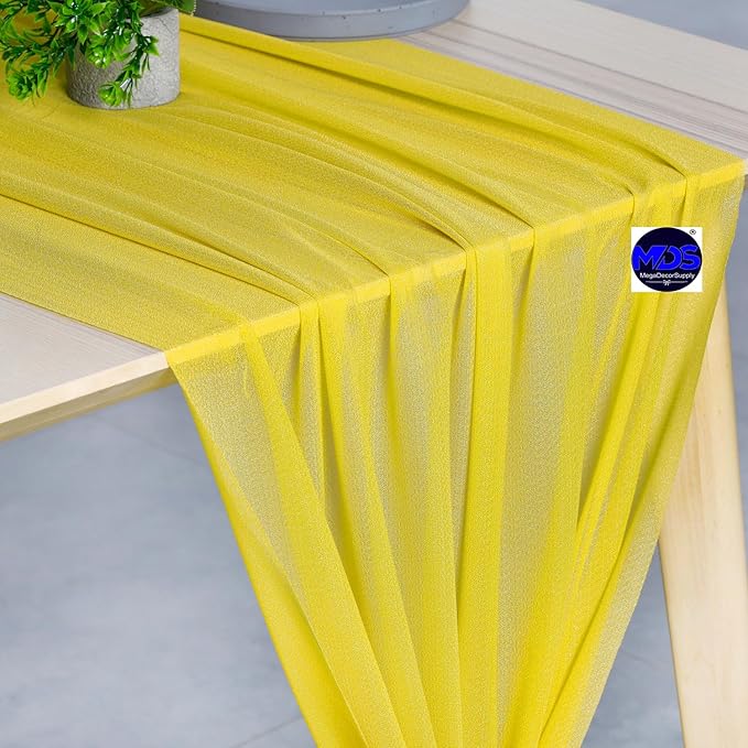 MDS Halloween Chiffon Table Runner - Image 3
