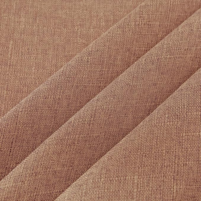 NLMUVW Mocha Linen Tablecloth 84 Inch, Rectangle Textured Table Cloth Water - Image 4