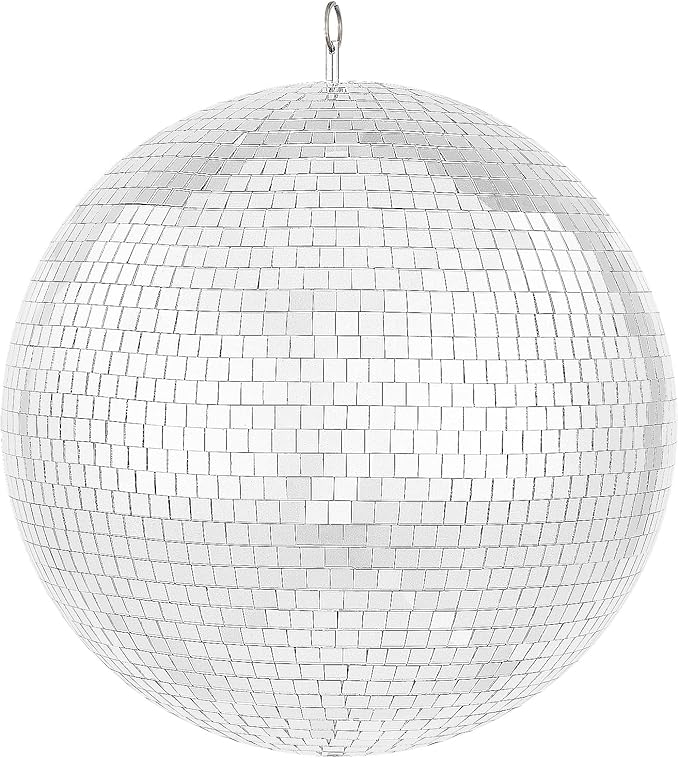 VEVOR Mirror Disco Ball, 16 Inch Party Mirror Ball by VEVOR