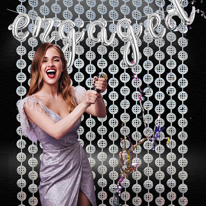 BRAVESHINE Hanging Balls Party Streamers Backdrop - Image 8