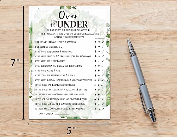 Bridal Shower Game - Image 2