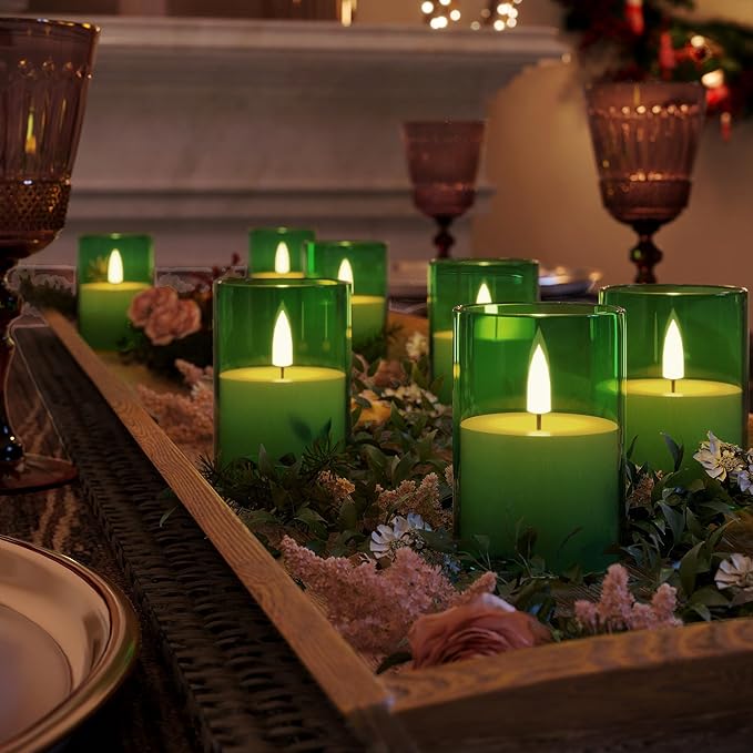 6Pack Flickering Flameless LED Candles - Image 7