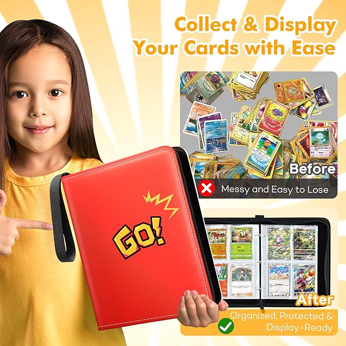 480-Card Binder – 4-Pocket Trading & Gaming Card Album - Image 9