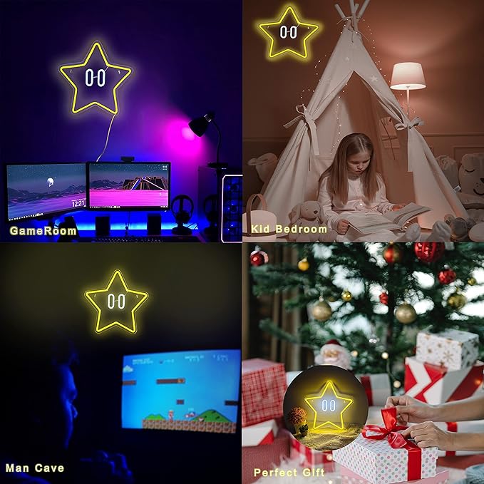 Star Neon Sign, Gaming Neon Sign - Image 6
