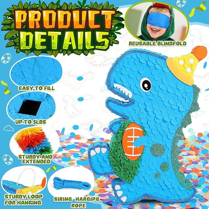 Large Dinosaur Pinata Bundle - Image 6