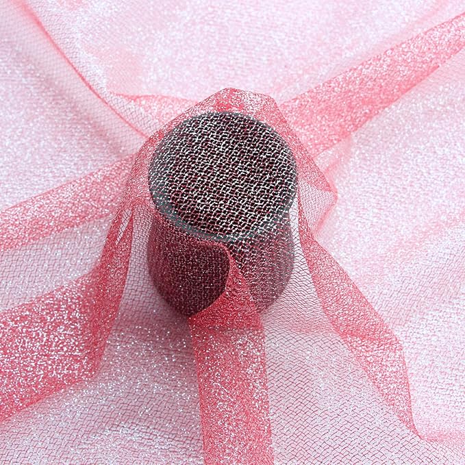 Glitter Tulle Fabric 56 Inch by 5.5 Yards Fabric Tulle Bolt - Image 6