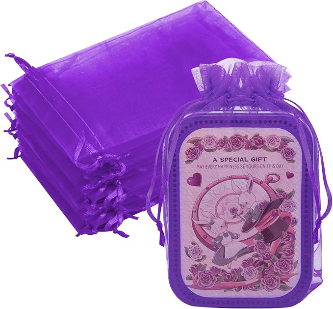 Organza Bags 6x9 Inch by CRWEETY