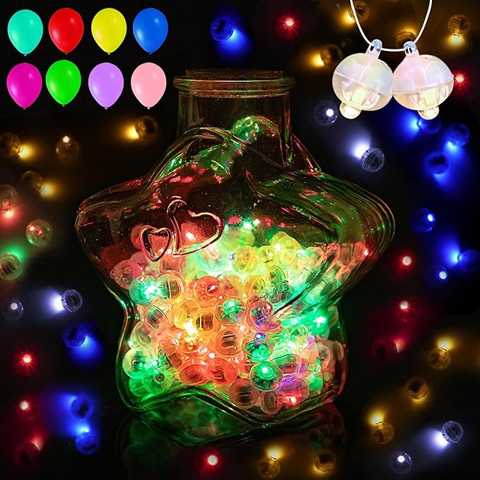 ZGWJ 100Pcs Balloon Lights by ZGWJ