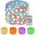 Smart Color Changing Fairy String Lights, 33FT 100 LED RGB Easter Lights String by EXF