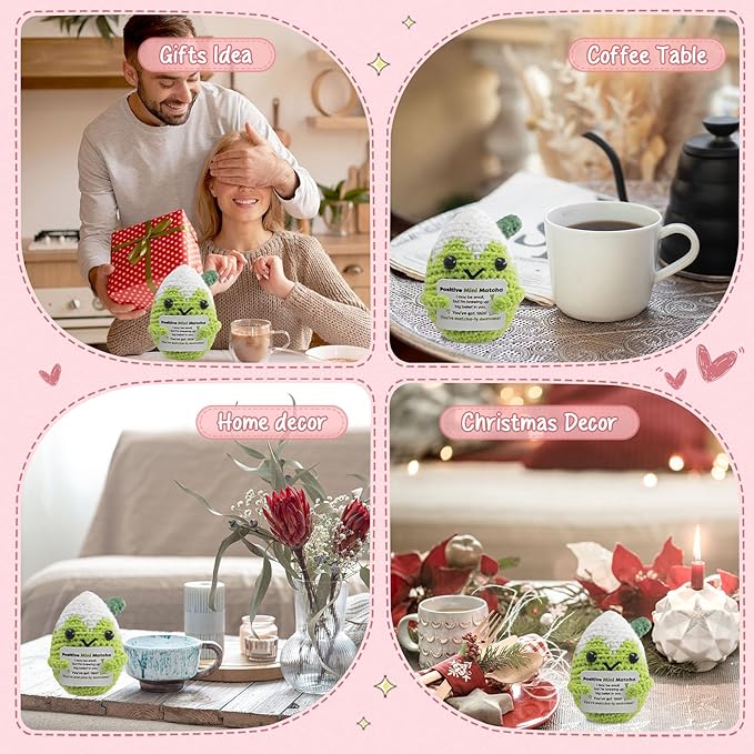 Handmade Matcha Companion Crochet Gift - Image 6