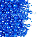 Deep Blue Pearl Sugar Sprinkles, Edible Candy Pearls, 150g/5.29oz, Baking Cake by Joyvitas