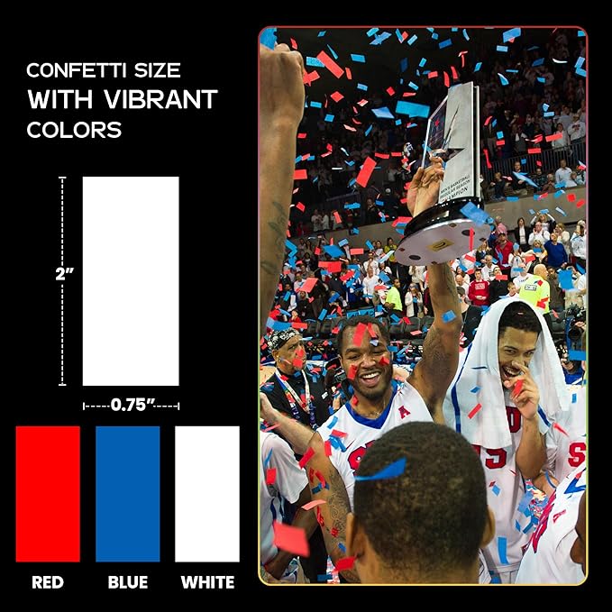 Ultimate Confetti, Biodegradable Confetti Red, Parties and Live Events - 1 lb - Image 6