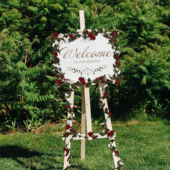 12 Pcs 99 Ft Flower Garland Rose Vines, Rose Garland - Image 4