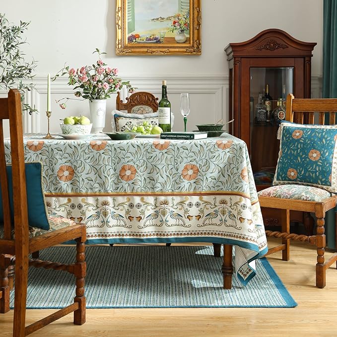 patdrea Designer French Linen Tablecloth Rectangle - Image 2