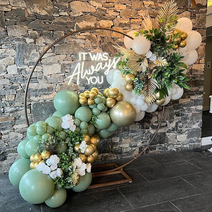 Bezente Sage Green Giant Balloons 36 Inch - Image 9