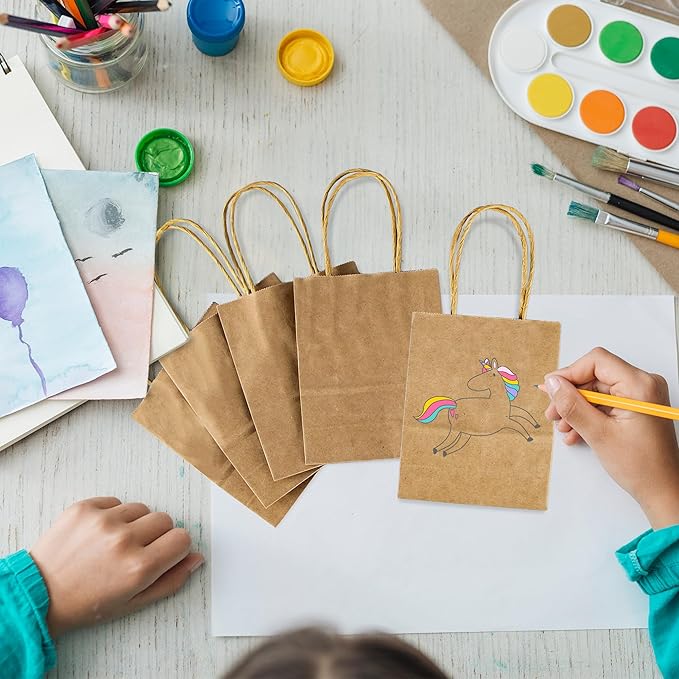 SPERPAND 50Pcs Kraft Paper Bags Mini Size - Image 4