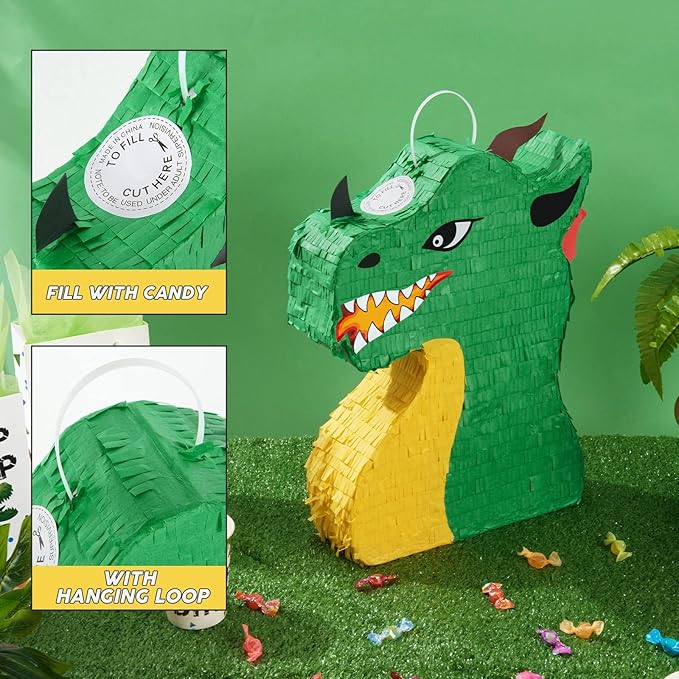 WERNNSAI Dragon Piñata - Image 4