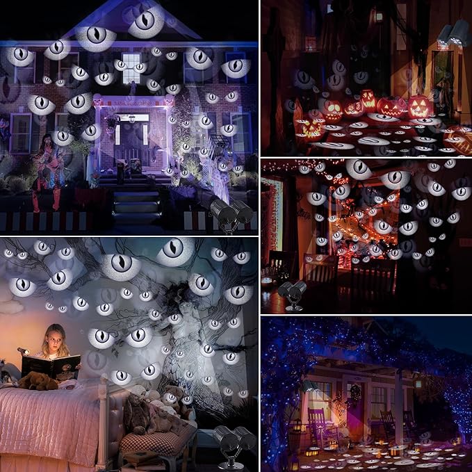 Halloween Lights Projector, Halloween Decorations Lighting Projector, - Image 4