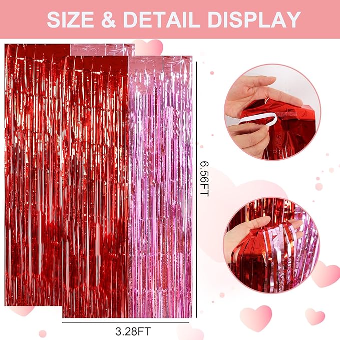 TONIFUL Valentine's Day Door Streamers - Image 2