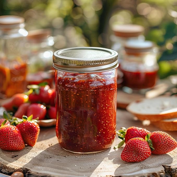 ComSaf Small Mason Jars 8 oz - Image 4