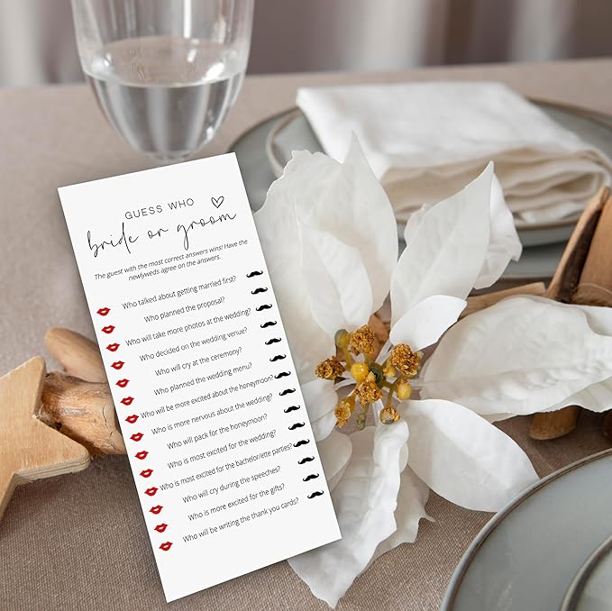 Bridal Shower Games, Bride or Groom, Wedding Shower Games - Image 3