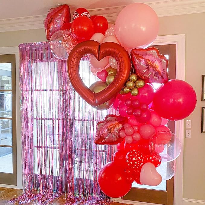 90pack Red Balloons Different Size 18/12/10/5 Inch Red Balloon Garland Arch Kit - Image 5