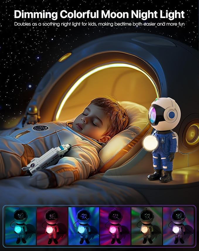 Rossetta Astronaut Galaxy Projector, Star Projector - Image 4