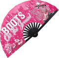 Boots On The Ground Hand Fan, Where Them Fans At Folding Fans, Clapping by Unknown