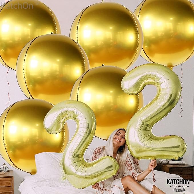 KatchOn, Big Gold Foil Balloon - Image 7