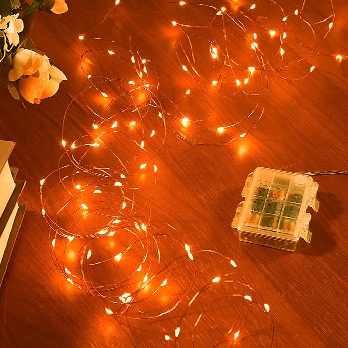 4 Pack 65.6 Ft. Battery Operated Outdoor String Lights - Image 5