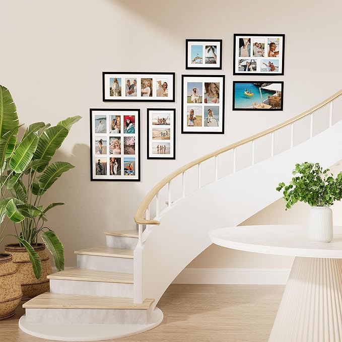 Vittanly 14x20 Collage Picture Frame, Displays 9Pcs 4x6 Pictures - Image 5