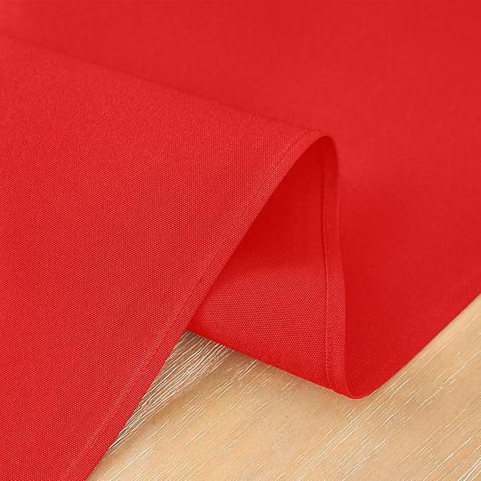 2 Pack Red Table Runner 12 x 72 Inch Solid Color Farmhouse Runners Coffee Table - Image 5