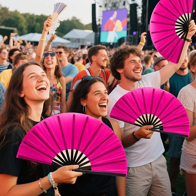 13inch Large Rave Fan Popping Clacking Fans - Image 3