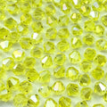 100pcs 8mm Bicone Crystal Glass Beads Loose Spacer Beads Faceted Craft Beads by LIMAOLLY