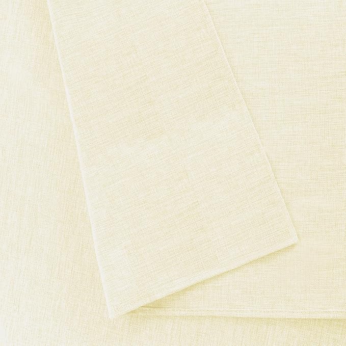 Hiasan 2 Pack Faux Linen Square Tablecloth - Image 4