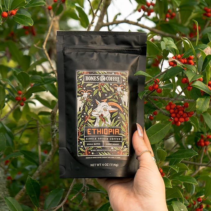 Bones Coffee Company NEW World Tour Sample Pack, Single-Origin Flavored Coffee - Image 5